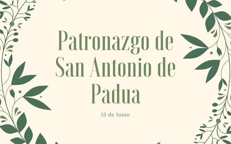 Patronazgo de San Antonio de Padua